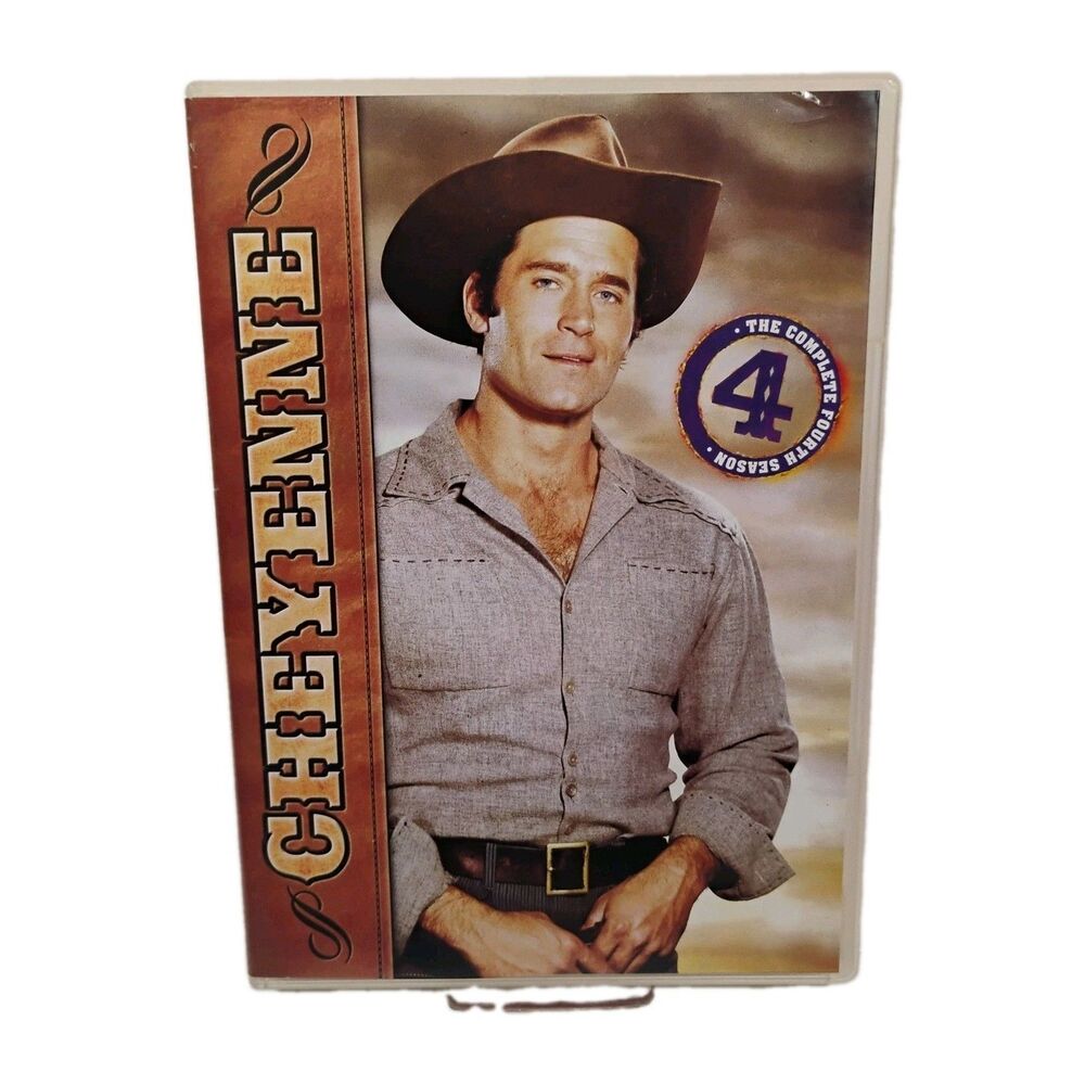 Cheyenne Season 4 DVD Set OOP Clint Walker HTF Classic 1950s Western Series